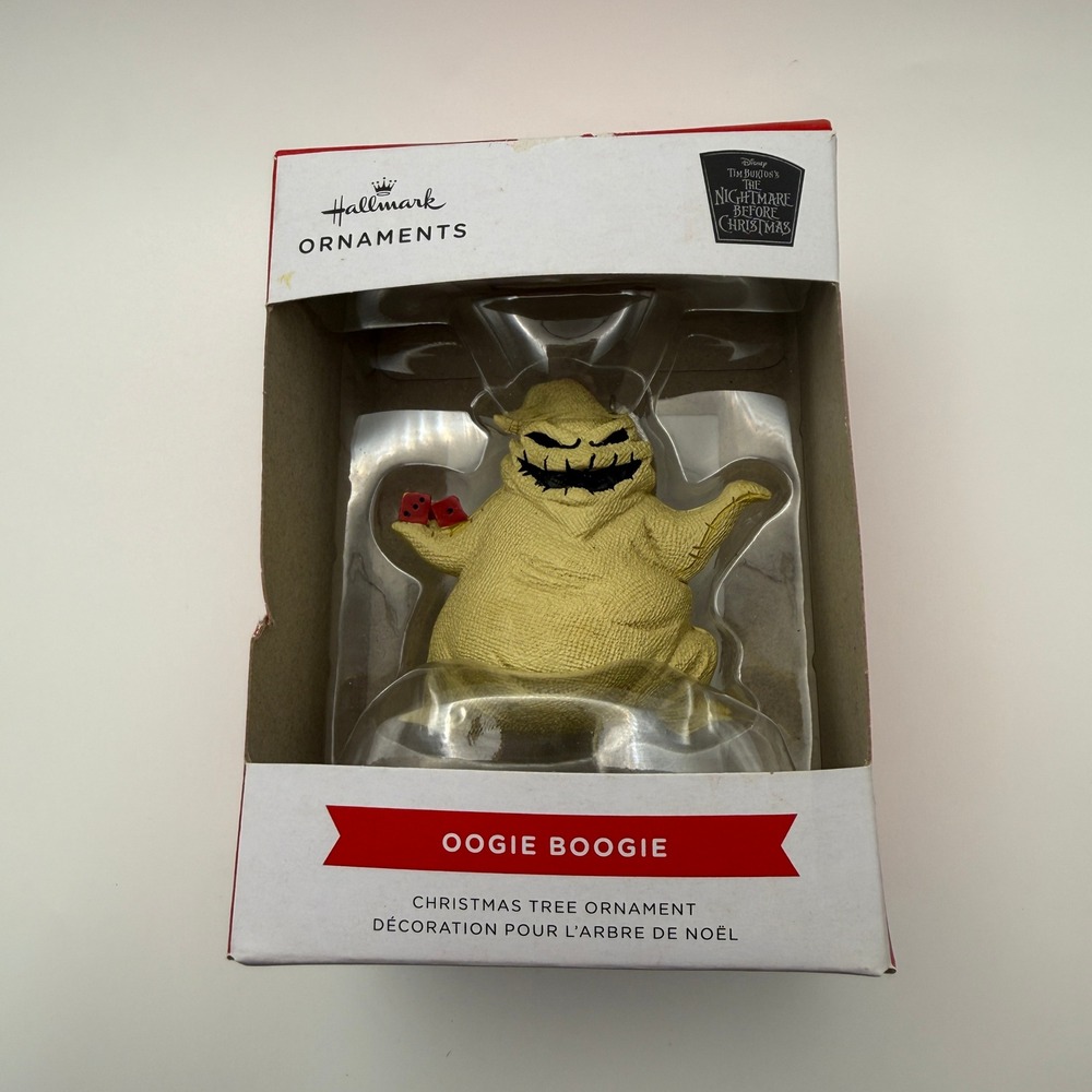 Hallmark Nightmare Before Christmas Oogie Boogie Ornament Disney 3HCM1566